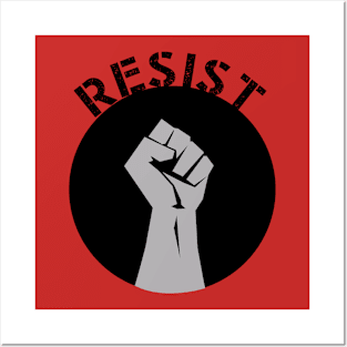 Resist Fist Posters and Art